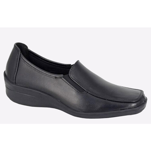 (5) Mod Comfys Carrie Leather Womens Shoes