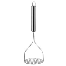 Stainless Steel Potato Ricer Press with Ergonomic NonSlip Grip for Smooth Lump Mashing