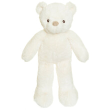 Cremefarbener Teddybär, 35 cm, umweltfreundlich, maschinenwaschbar