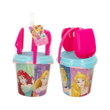 Plážová súprava Disney princezien, vedierko 18 cm, 6 dielov