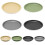 Aluminum Alloy Dinner Plate Nonstick Easy Clean Lightweight Stackable for Camping Outdoor Use 5