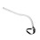 Burley Tow Bar Assembly with Receiver Safety Strap, Silver, Bark Ranger (2022 - Current) 1