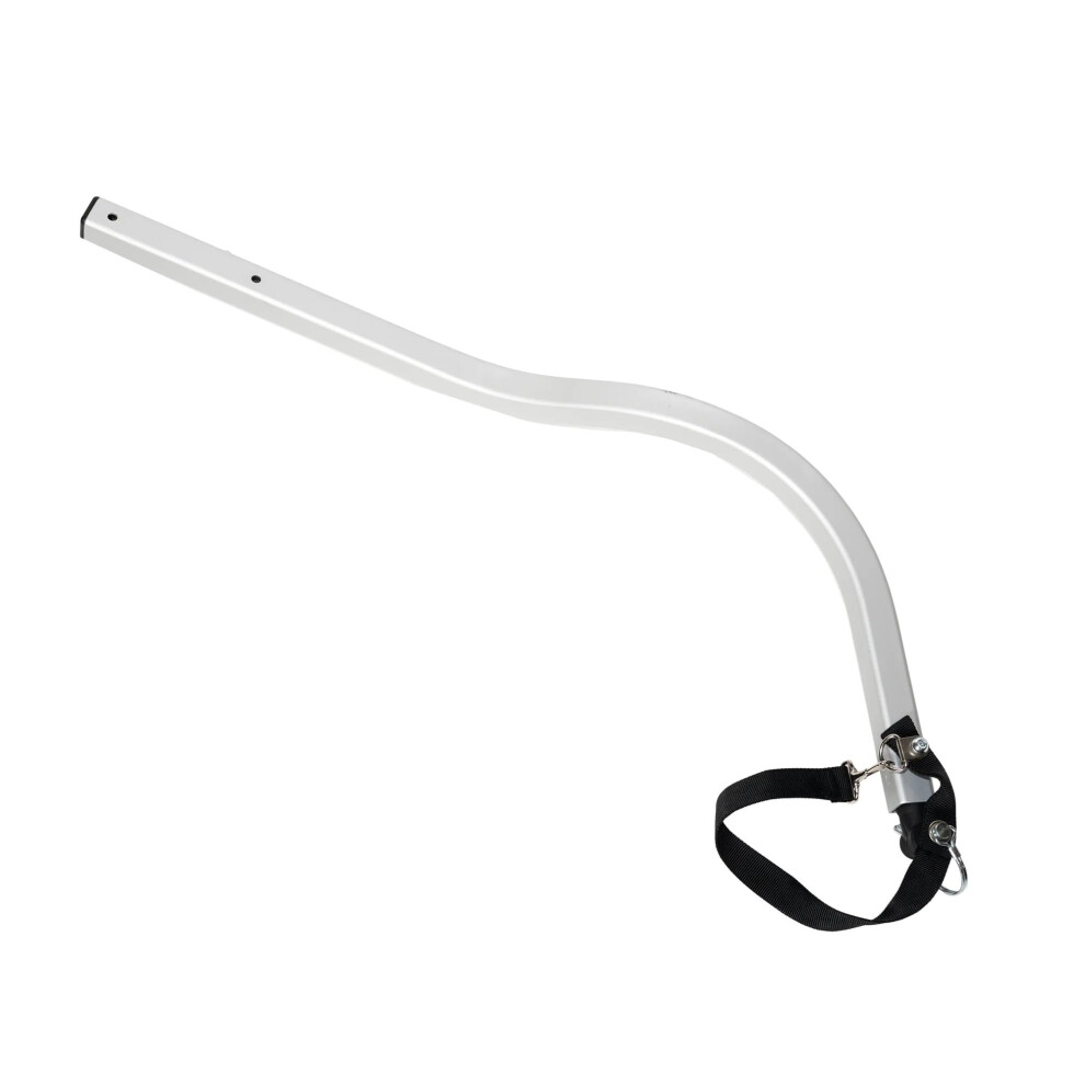 Burley Tow Bar Assembly With Receiver Safety Strap, Bark Ranger (2022 - Current) Silver 840840013231