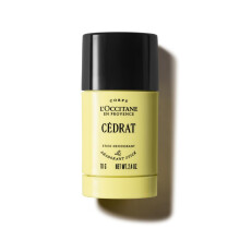 L'OCCITANE C?drat Stick Deodorant 70g, Long-Lasting Citrus Freshness, Refillable, Aluminum-Free and Alcohol-Free Formula, Luxury & Clean Men's Beauty