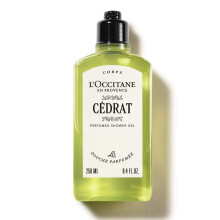 L'OCCITANE C?drat Shower Gel 250ml, Energising Citrus & Cedarwood Body Wash for Men, Premium & Clean Beauty for All Skin Types