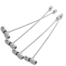 Xriziray 4PCS Valve Stem Installation Fishing Tire Repair Tools 8'' Puller Car Plug Core Remover Universal Multifunction