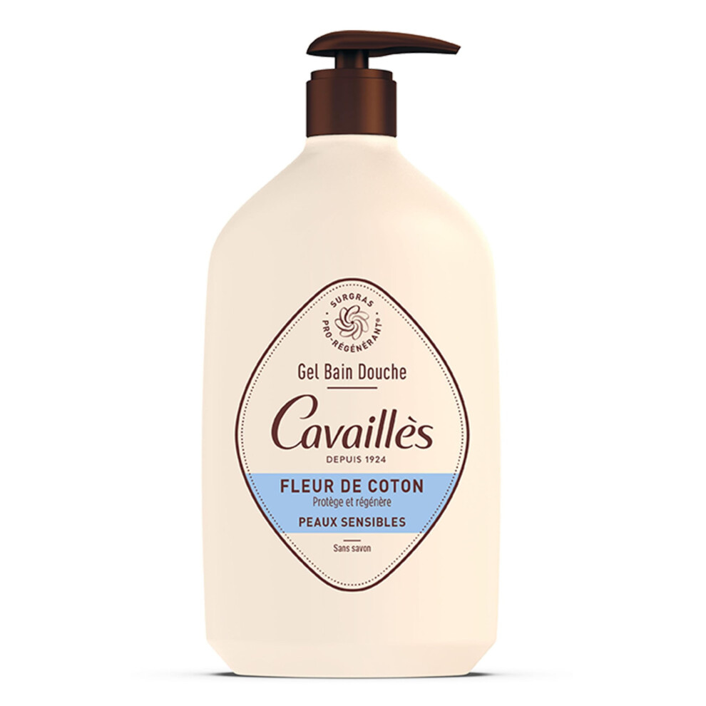 Cavaillã¨S Rog? Cavaill?S Bath And Shower Gel For Sensitive Skin Cotton Flower 1L