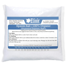 Elixir Gardens Pure Medical FCC Food Grade Organic Epsom Salts Various Sizes 300g-25kg | 15KG