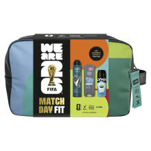 Dove, Lynx, Sure Gift Set Washbag for Him with an advanced anti-perspirant, body wash, body spray & limited edition wash bag Match Day Fit for him 3