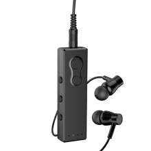 Pocket FM Radio64-108MHz Portable Sports Bluetooth5.3Radio Receiver with Earphones MP3Player3.5mm Headphone