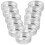 Eease Tea Light Cups - 200pcs Empty Tin Containers for DIY Candles 2