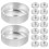 Eease Tea Light Cups - 200pcs Empty Tin Containers for DIY Candles 5