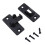 GUYUTING Sturdy 1.5mm Thick Hasp Latch Lock for Pet Cages Keeps Pets Safe & Secure 2
