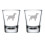 Σετ 2 Σφηνοπότηρων 1,75oz Σφηνοπότηρο Springer Spaniel 1