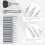 1 Set Soldering Iron Tip Multi-tin Soldering Iron Head Replacement Socket Tips 2