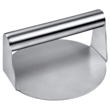 Burgerpresse, 14 cm, runder Burger-Smasher, für Steaks, Panini
