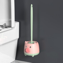 50% korting op Clear! Toiletborstel en compacte toiletborstelset voor het schoonmaken van de badkamer, compact formaat voor opbergen en organiseren.