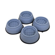 Winter- en herfstaanbiedingen! 4-delige set anti-vibratiematten voor wasmachine en droger, inclusief antislipvoetjes. Perfect voor Halloween en