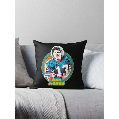 ΝΕΕΣ Καλύμματα Μαξιλαριών Dan Marino Retro'80s για Ποδόσφαιρο