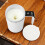 Self Stirring Mug with Temperature Display, Rechargeable Automatic Coffee Cup for Hot Drinks 2