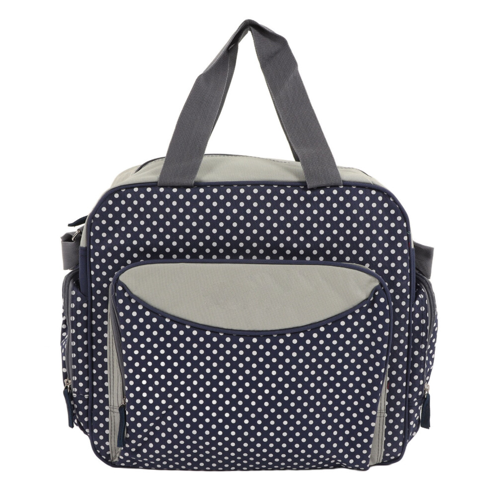 Outdoor Waterproof Baby Diaper Tote 15L Large Capacity Crossbody Bag for Travel