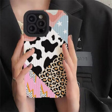 Mobilcover Kreativ Leopard Ko Silikone Etui Til Samsung Galaxy A52A51A50A32A31A21S A22A53A54