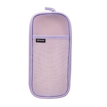 Jacenvly Vánoční dekorace na večírek Výprodej Gázový síťovaný penál se zipem Průhledné pouzdro Cestovní školní průhledná dekorace