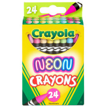 Crayola Neon-Buntstifte, 24 Stück pro Packung