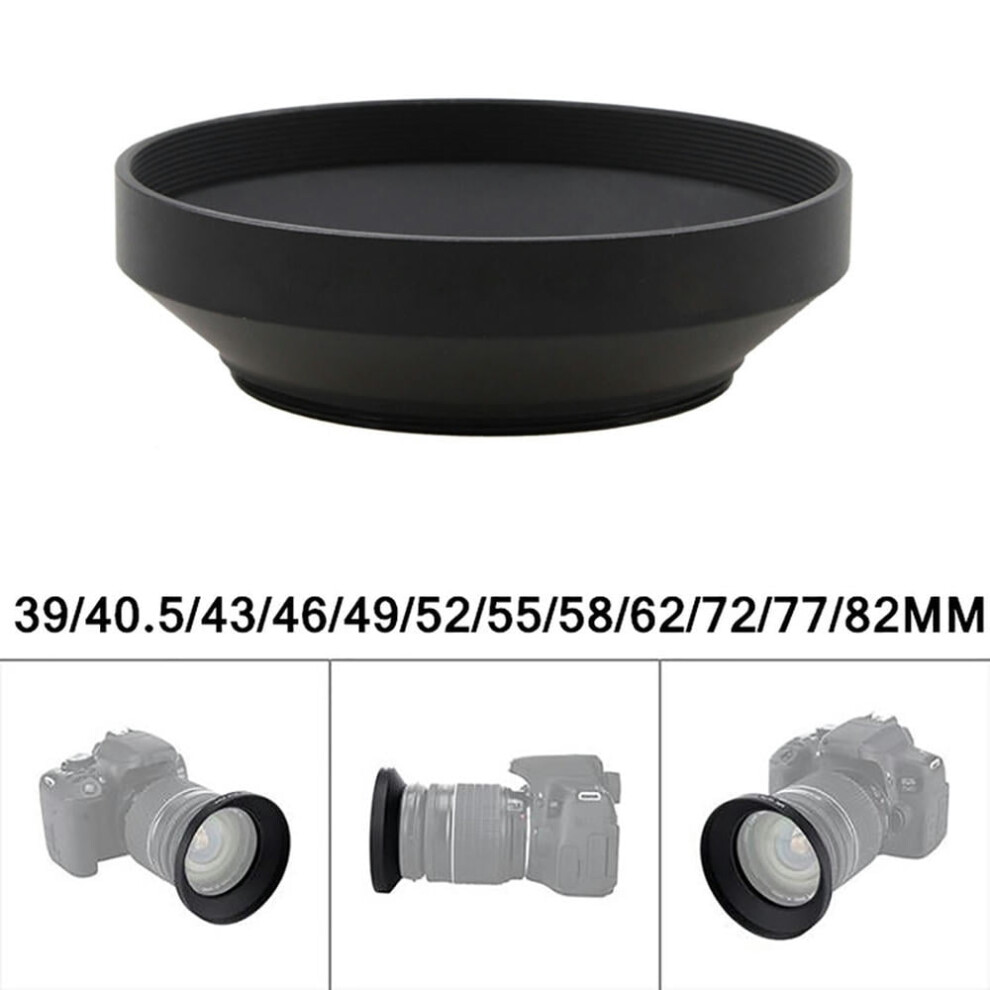 For 39Mm 40.5Mm 43Mm 46Mm 49Mm 52Mm 55Mm 58Mm 62Mm 72Mm 77Mm 82Mm Aluminum Alloy L Wide Angle For Camera 9773935091627