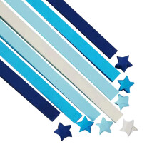 Lucky Star Paper Strips 1350 Sheets Multi‑Color Origami Star Paper for Crafts and Decoration