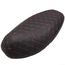 Motorcycle Seat Cover XL Waterproof AntiSlip Thick Faux Leather Seat Pad for Bikes and Scooters