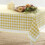 Buffalo Check Plaid Round Tablecloth - Black/White - 70 in 2