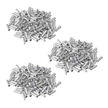 450Pcs Caipín Cábla Coscáin Deireadh Cábla, Caipín Cábla Coscáin Rothar Sléibhe Alúmanaim Crimp