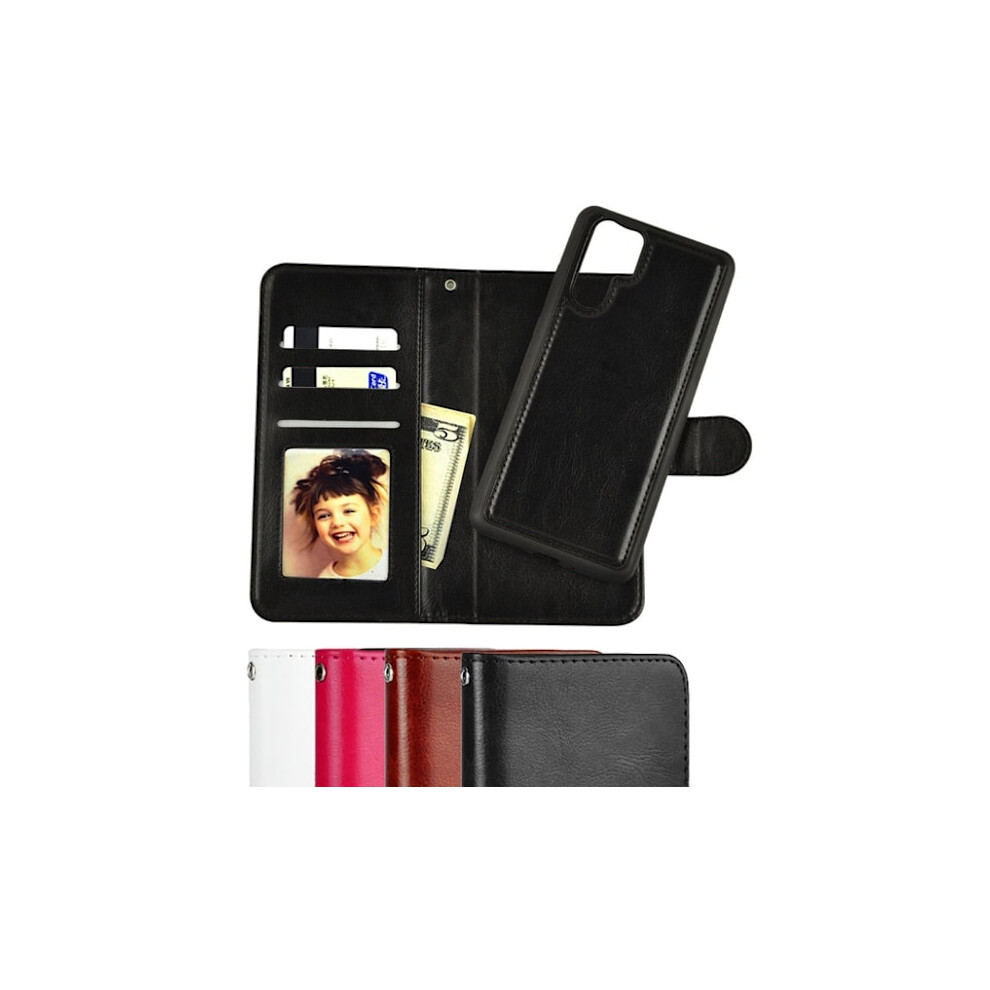 Compatible With Huawei P30 Pro - Wallet Case / Magnet Case 2 In 1 - Choose Color! Black 9482828943638