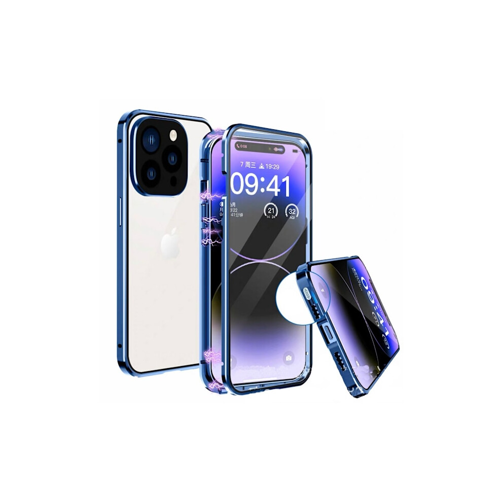 Floveme Magnetic Full Protection Case - Premium Protection For Compatible With Iphone 16 Pro Max Blue 9482828943874