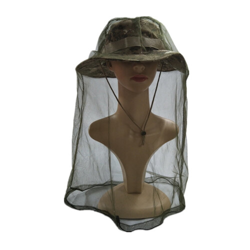 Opolski 2Pcs Mosquito Insect Bug Bee Face Shield Head Cover Fine Mesh Net 1