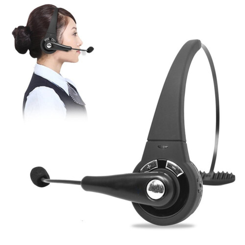 Ασύρματα ακουστικά Lifetechs Over Ear Bluetooth συμβατά με hands-free για κλήσεις, ακουστικά για