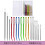 Darning needle with large eye, blunt needles, knitting, sewing tools 1