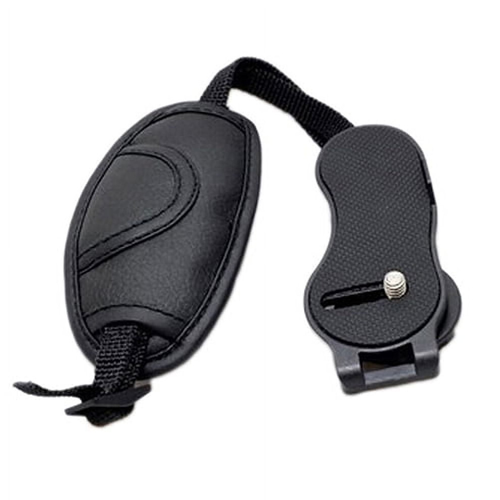 Susuchens Universal Durable Camera Hand Grip Faux Leather Oval Wrist Band For Slr/Dslr 9482726555599