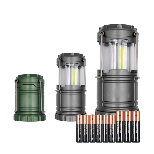 3 AAA and AA Batteries Led Camping Lamp