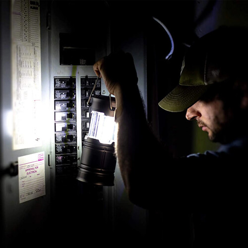 3 AAA and AA Batteries Led Camping Lamp 2