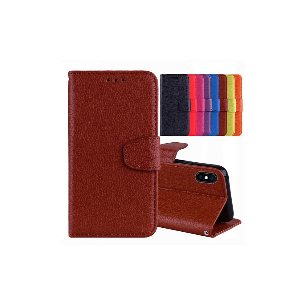 Compatible With Iphone Xs Max - Stylish Wallet Case From Nkobee Brown 9482726557296