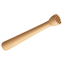 Wooden Cocktail Muddler with Ergonomic Handle for Home Bar, Restaurant and Drink Mixing