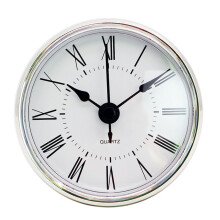 Mécanisme d'insertion pour horloge classique à quartz, diamètre 70 mm, chiffres pour loisirs créatifs et bricolage, installation