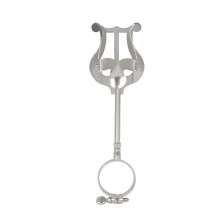 Metal Clarinet Lyre Music Sheet Clip Flip Folder for Clarinet Alto Lyre Sheet Music Clip Alto Tenor Lyre, Easy Install