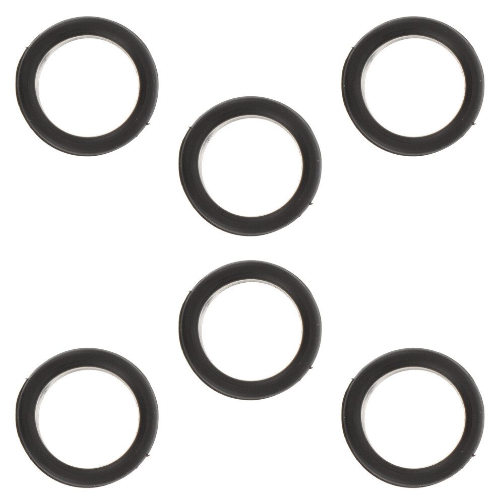 Scissor Ring Rings Black Comfortable Shears Finger 6 Pcs Handheld Grip Silica Gel Hair Scissors The 9482828948916