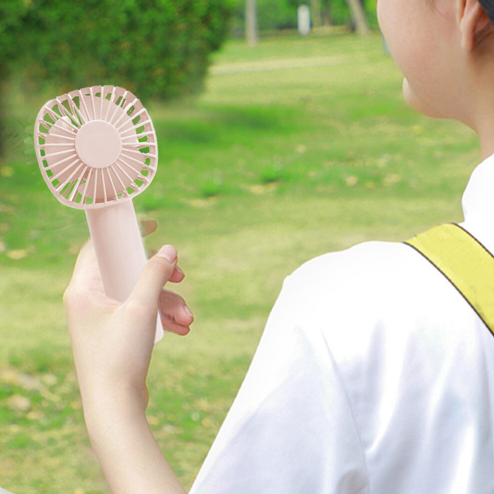 Mini Handheld Fan, Portable Usb Charging Fan With 3 Gear Adjustment, Quiet Large Wind For Outdoors, Desktop, Creative Gift 9482828948985