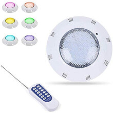 Fetcoi LED Swimming Pool Light, Underwater RGB Color Pool Spa Light Pool Multi-Color Bright Lighting Equipment with Remote Controller (54W)