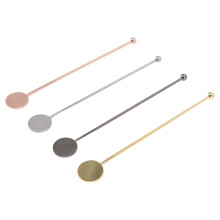 Stainless Steel Cocktail Stirrer Set with HeavyDuty Twisting Handle for Precise Layering Drinks