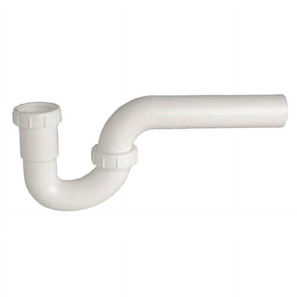 Danco 94003 Slip Joint P-Trap, 1-1/2" Diameter, White 9482828952401